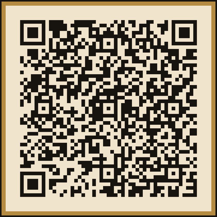 QR code that opens The Trinket Vault on Google Maps